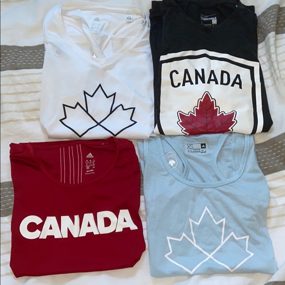 Adidas Olympic Running Shirts